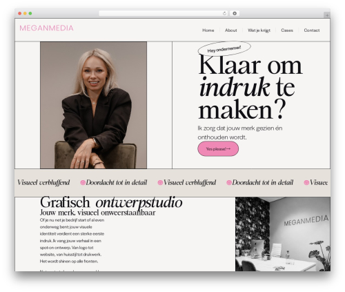 Hello Elementor WordPress theme - meganmedia.nl