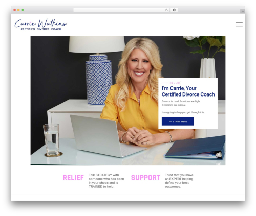 Lyfpro theme WordPress - texasdivorcecoach.com