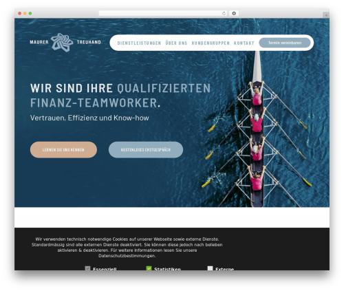 Theme WordPress ASPKOM Theme - maurer-treuhand.ch
