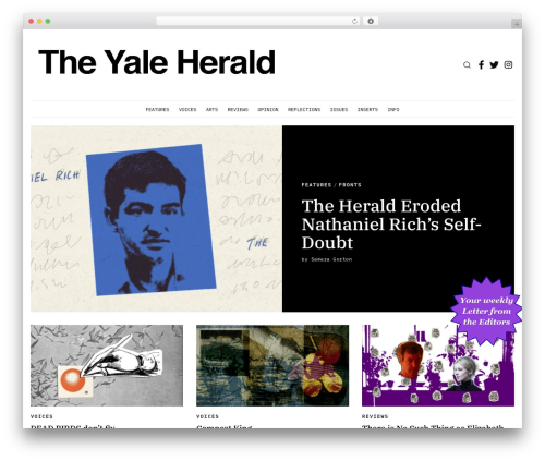 Drop Cap Shortcode (drop-cap-shortcode) free WordPress plugin - yale-herald.com