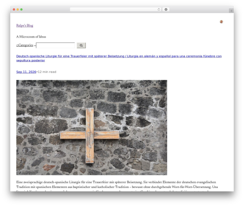 Theme WordPress Pulitzer - ralpe.eu