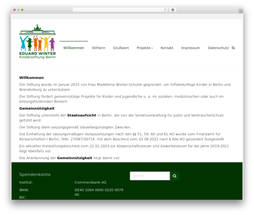 WordPress theme Ample - eduard-winter-kinderstiftung.berlin
