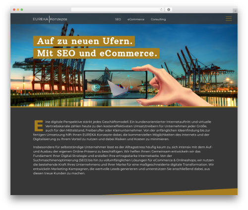 WordPress theme Eureka - eureka-konzepte.de