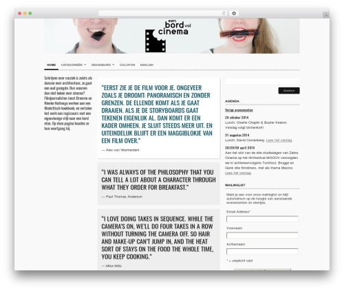 WordPress theme Free Structure - eenbordvolcinema.nl