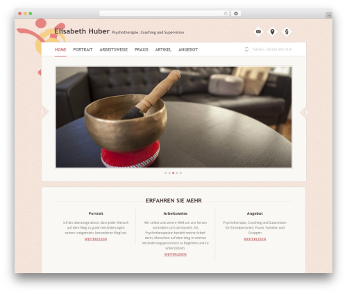 WordPress theme Tilability - elisabeth-huber.at