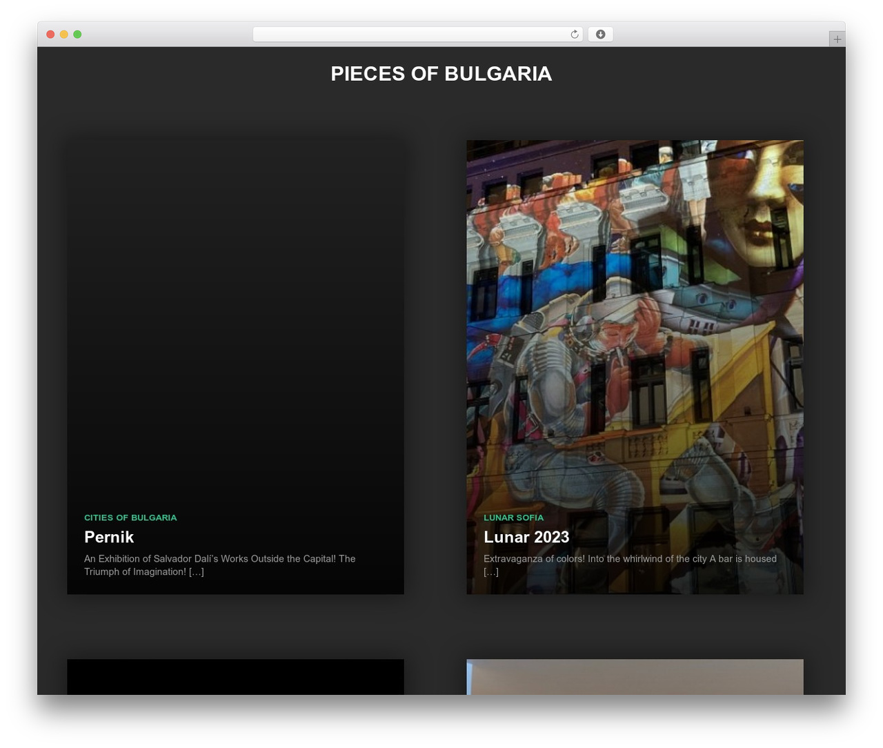 Caos theme WordPress - piecesofbulgaria.com Caos theme WordPress - piecesofbulgaria.com