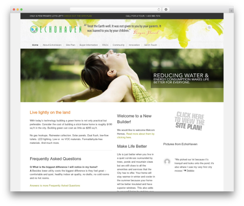 Concept WordPress theme - echohaven.ca Concept WordPress theme - echohaven.ca
