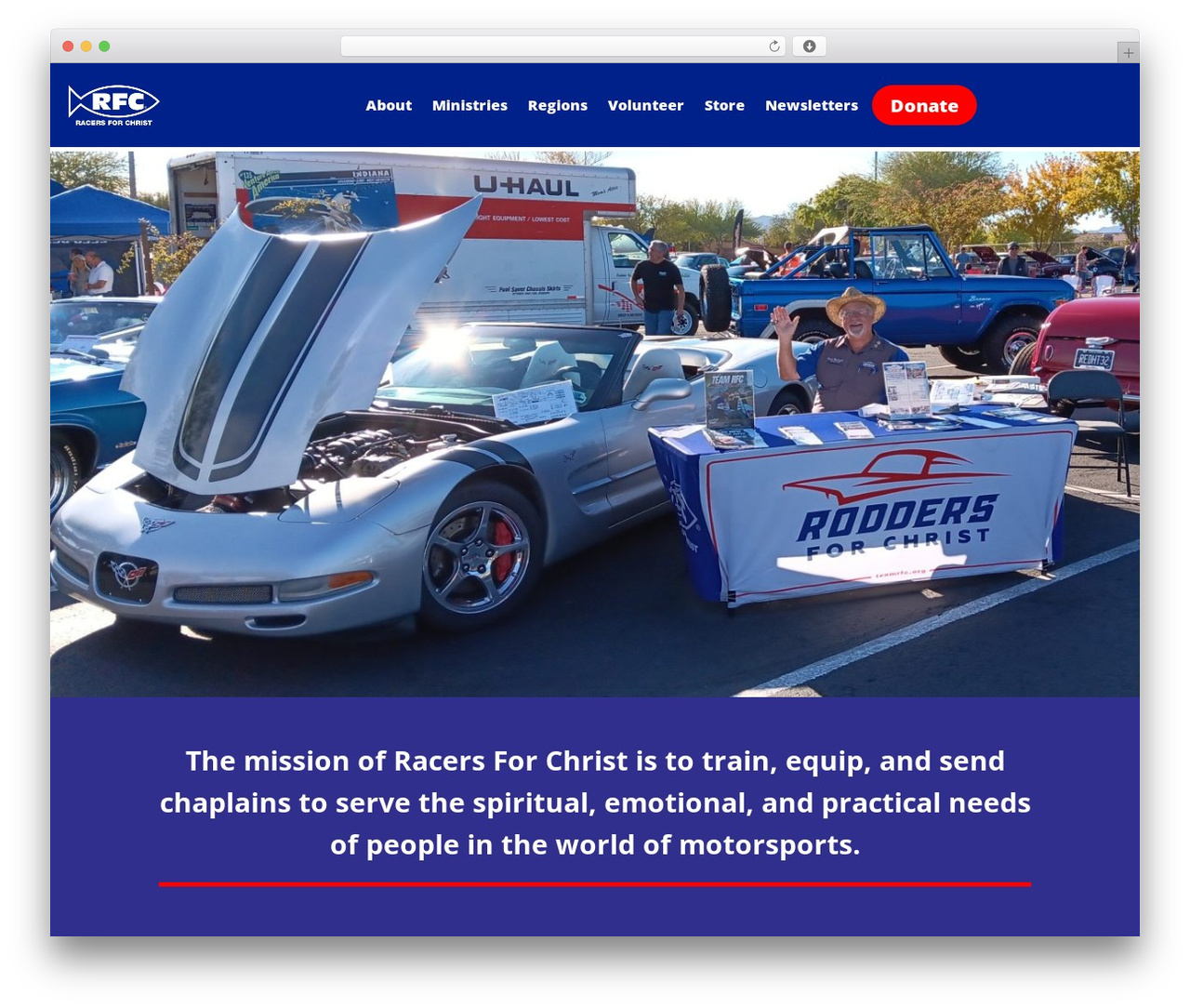 Divi WordPress theme - teamrfc.org