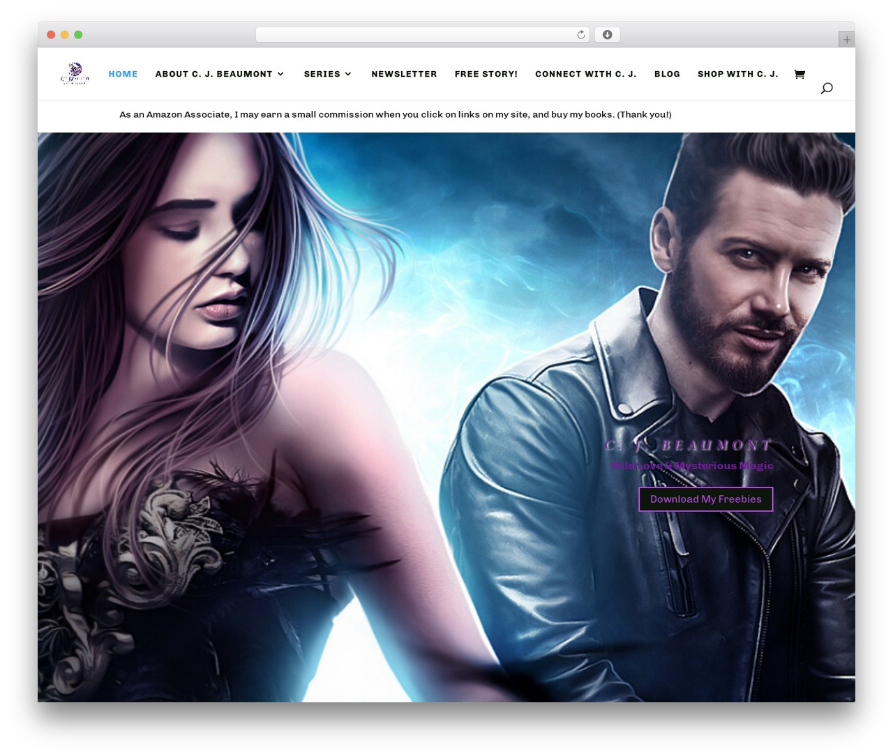 Divi WordPress theme - cjbeaumont.com