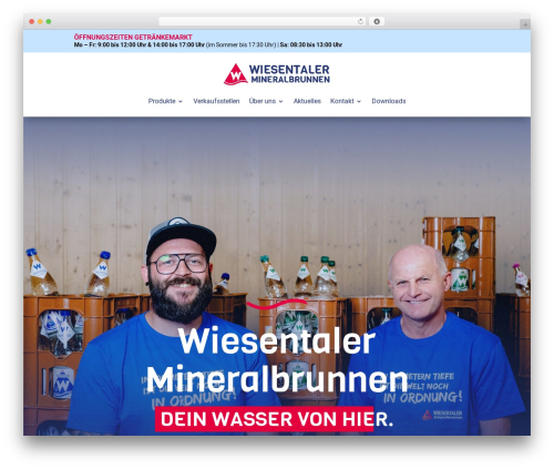 Divi WordPress website theme - wiesentaler.net