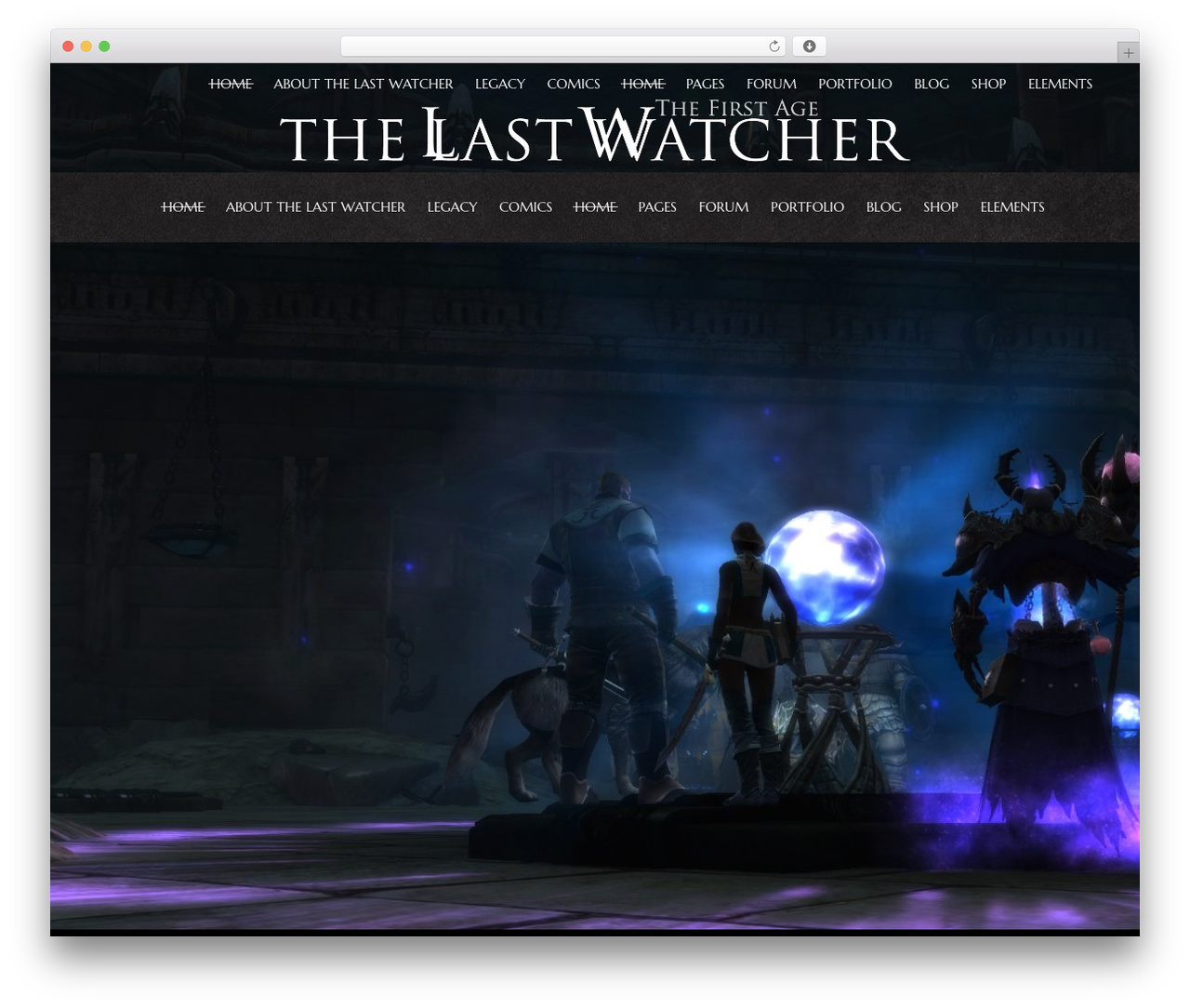 Eldritch WordPress theme - thelastwatcher.com Eldritch WordPress theme - thelastwatcher.com