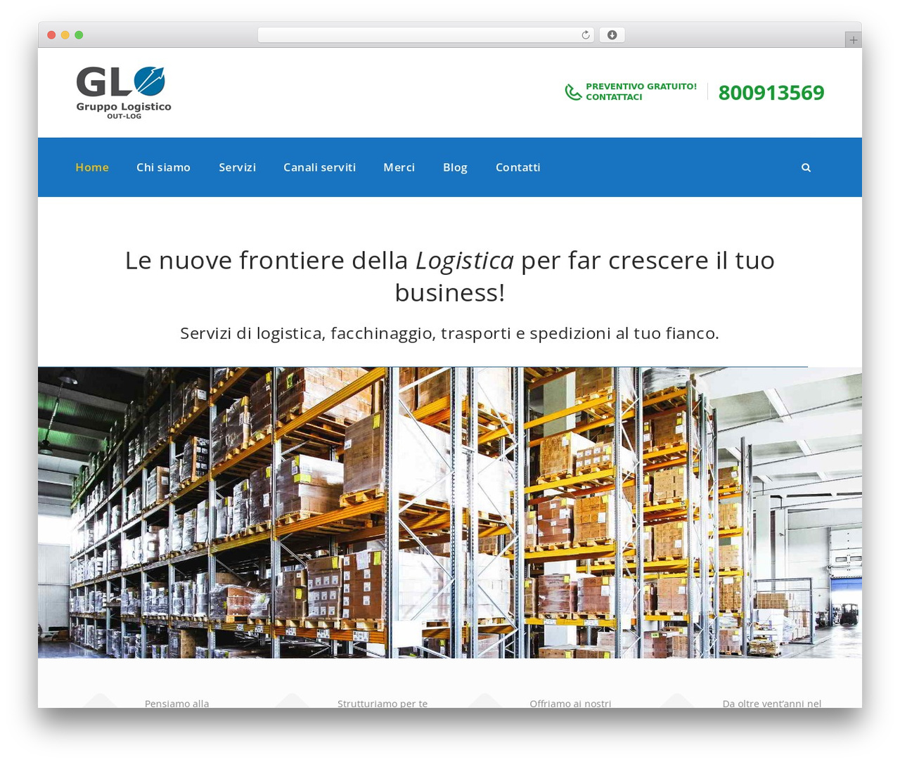 Logistics WordPress theme - outloglogistica.it Logistics WordPress theme - outloglogistica.it