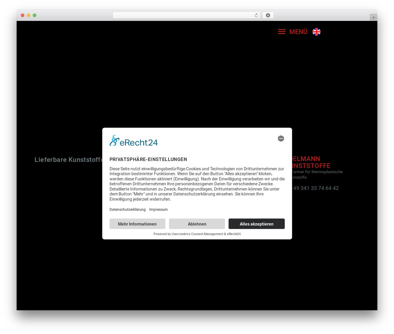 Nylon Candy WordPress theme - edelmann-kunststoffe.de