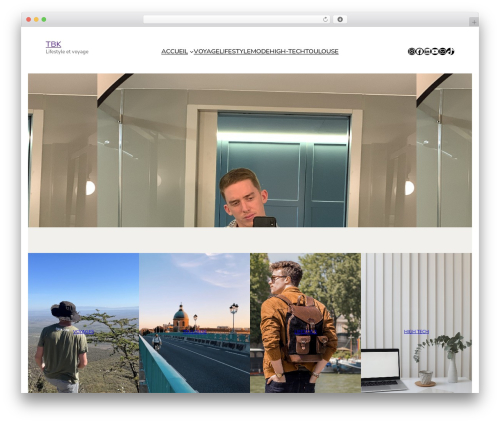 Ona best free WordPress theme - tendances-blook.com