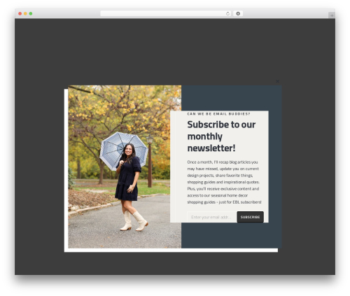 Em shop WordPress plugin - ellebeelovely.com