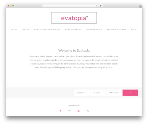 Simply Charming Theme theme WordPress - evatopia.com