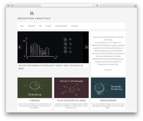 Studio Mag Responsive Theme WordPress page theme - educationanalytics.se