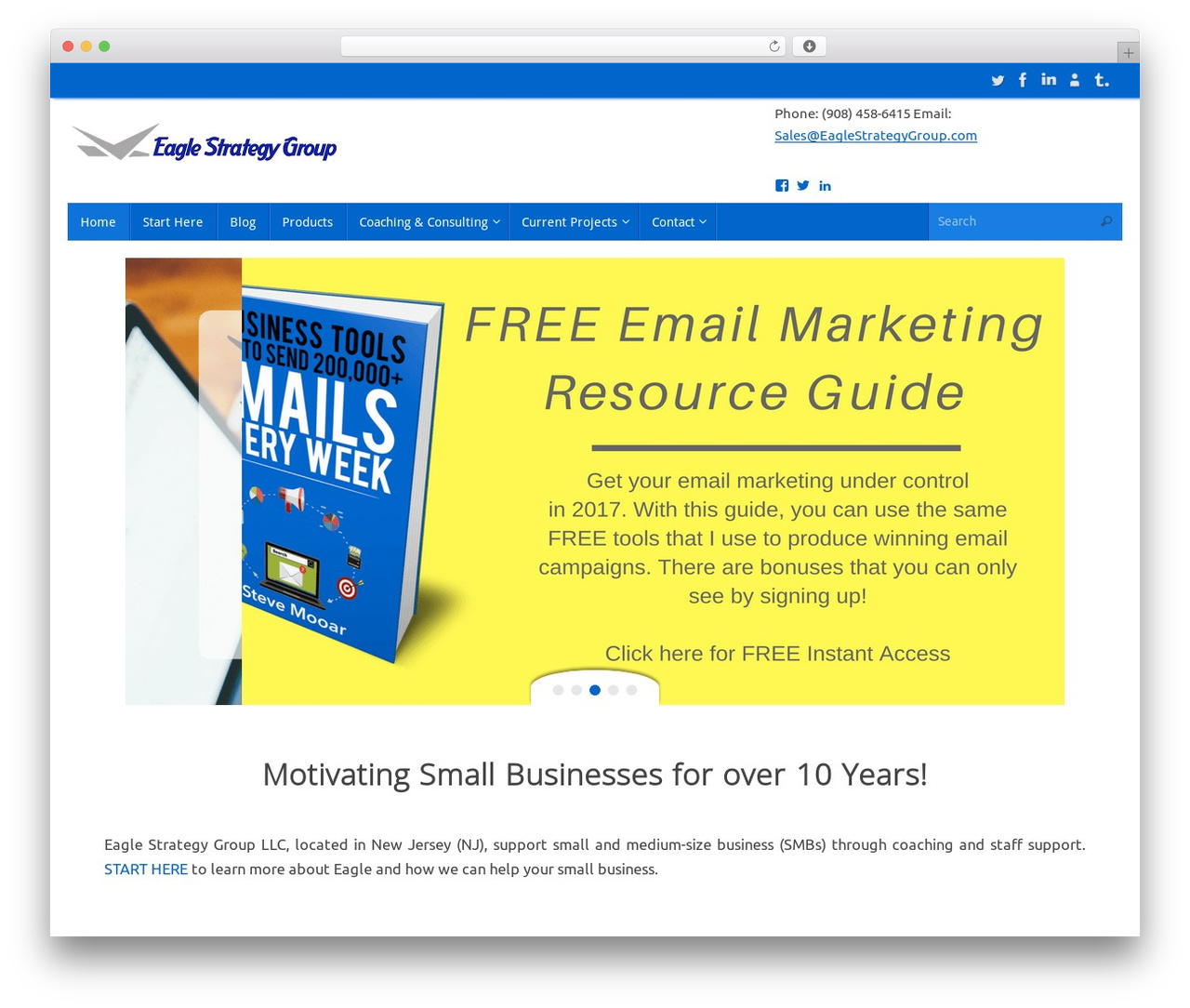 Tempera theme WordPress - eaglestrategygroup.com