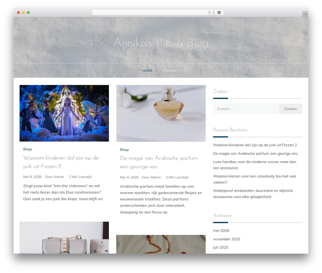 Theme WordPress Prefer - annikasbijoux.nl Theme WordPress Prefer - annikasbijoux.nl