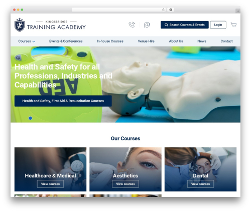 Arlo Training Management Software (arlo-training-and-event-management-system) free WordPress plugin - kingsbridgetrainingacademy.com