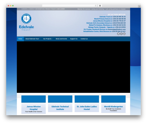 Theme WordPress Raiden - edelvaletrust.org