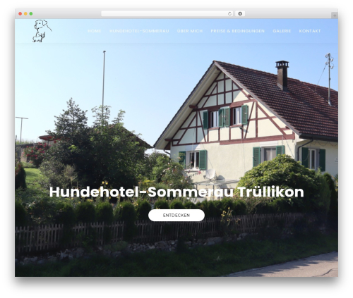Wanium theme WordPress - hundehotel-sommerau.ch