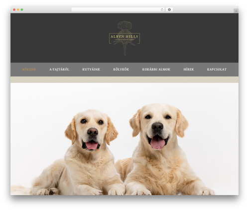 WordPress theme cherry - albynhills.hu
