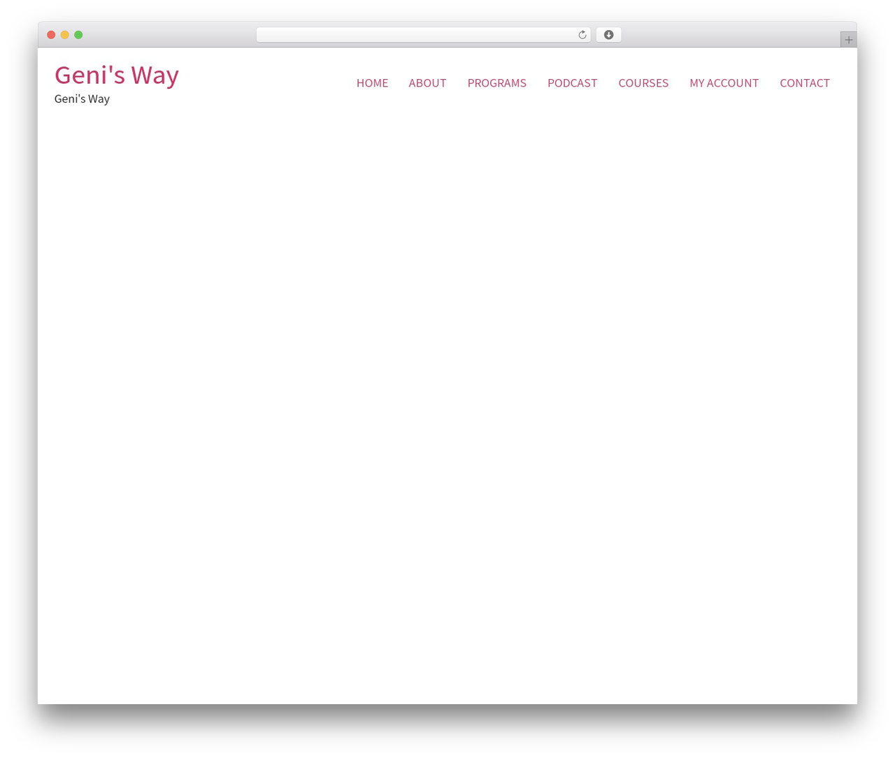 WordPress theme Hello Elementor - genicoach.com