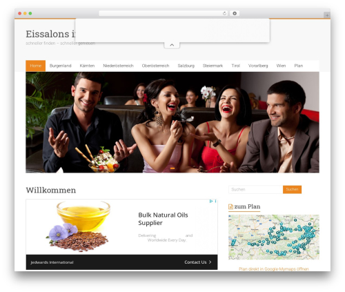 WordPress theme Accelerate - eissalon.at