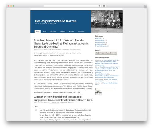 WordPress theme K2 - exka.org
