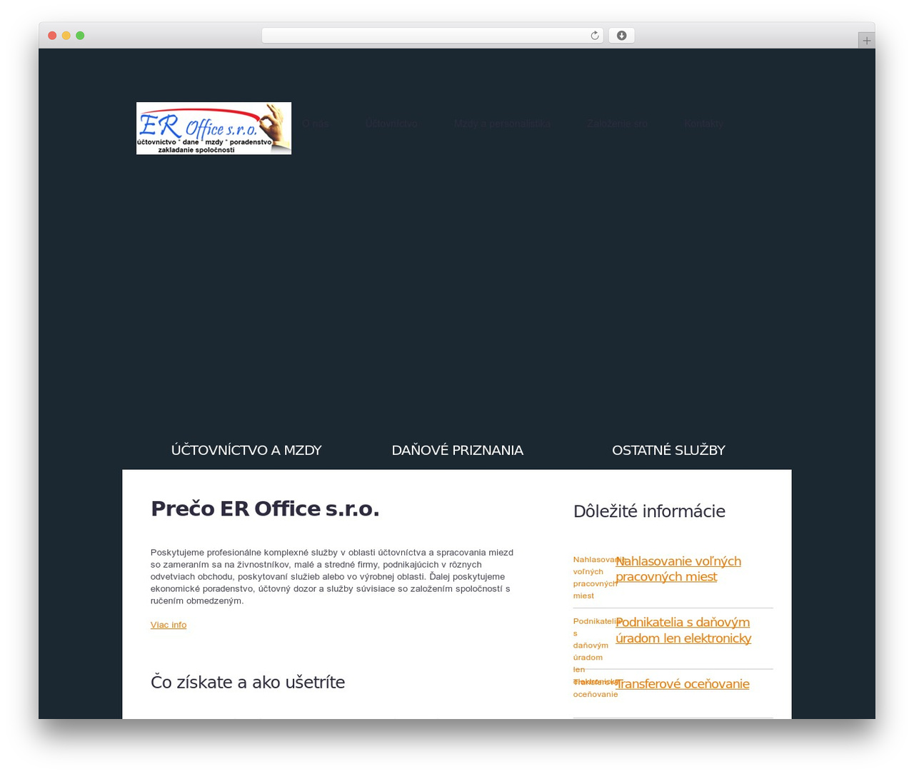 WordPress Theme Number best WordPress theme - eroffice.sk