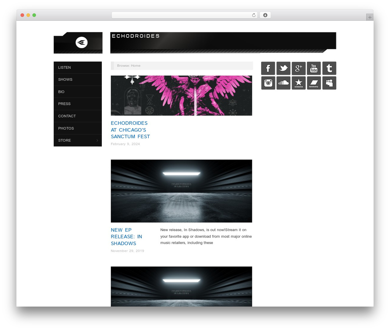 WordPress theme Oxygen - echodroides.com