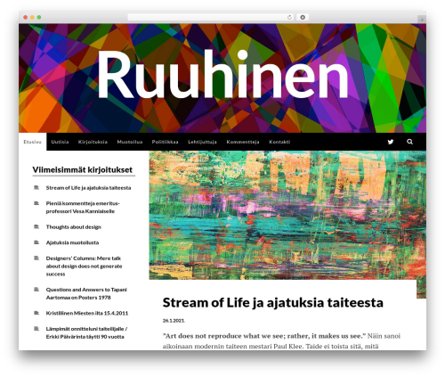 WordPress theme Simone - erkkiruuhinen.fi WordPress theme Simone - erkkiruuhinen.fi
