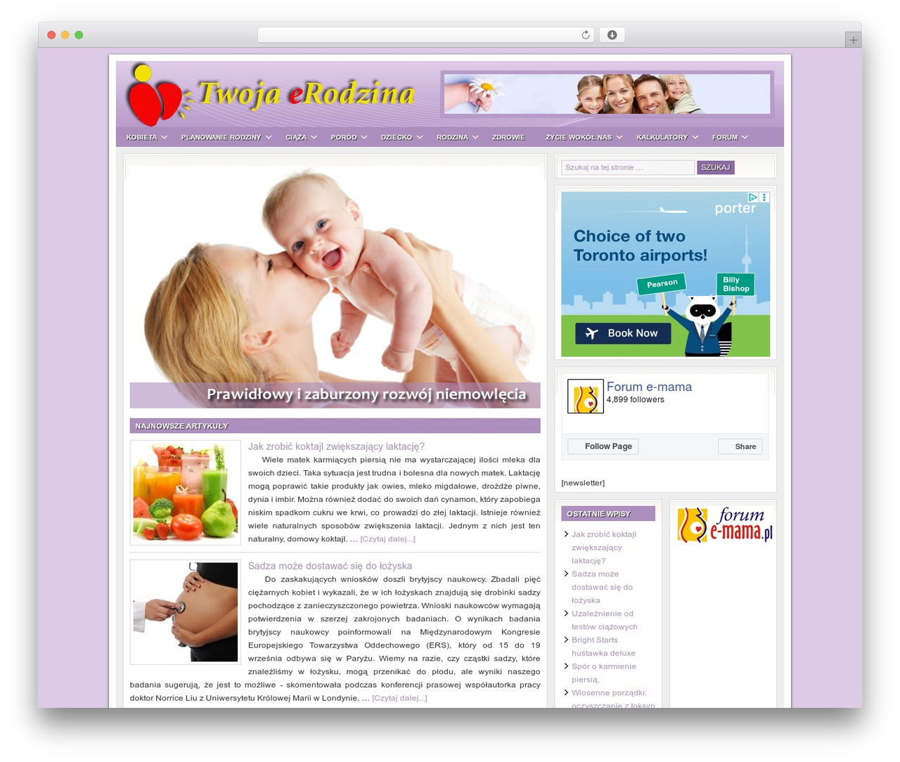 WP theme Genesis - erodzina.eu