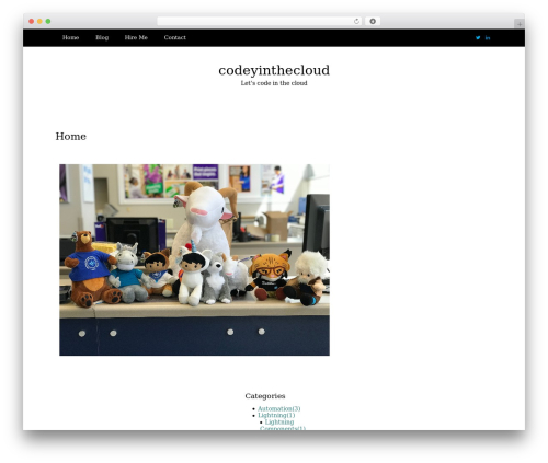 Writee theme WordPress - codeyinthecloud.com