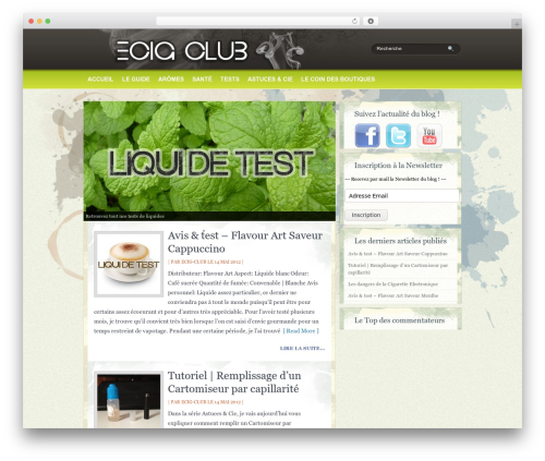 Sexybookmarks WordPress plugin - ecig-club.fr