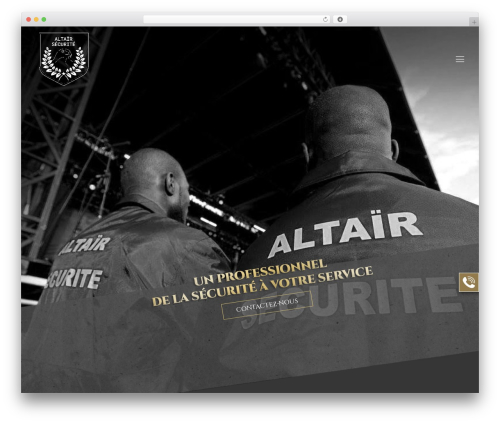 Betheme WordPress theme - www.altairsecurite.fr
