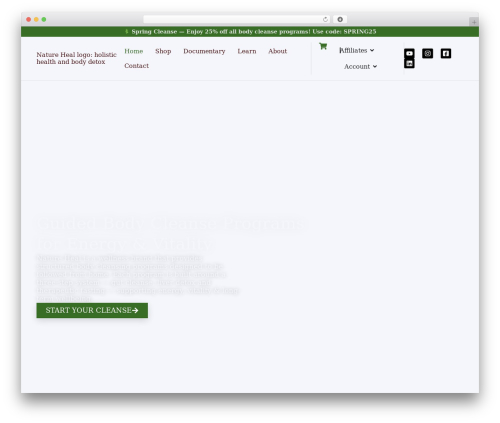 Blocksy top WordPress theme - natureheal.co.uk