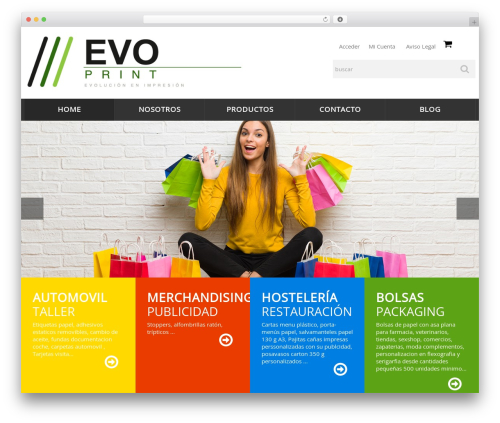 Cherry media parallax WordPress plugin - evoprint.es