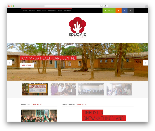 Mission WP WordPress theme - educaid.nl