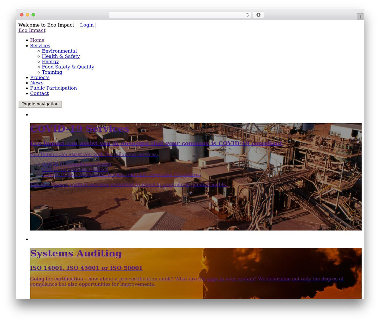 Skeleton WordPress theme - ecoimpact.co.za Skeleton WordPress theme - ecoimpact.co.za
