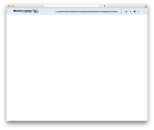 Theme WordPress Boostherm - boostherm.com