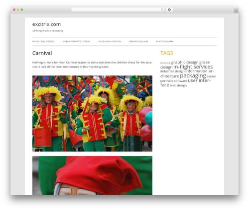 Tiny Forge best WordPress theme - excitrix.com