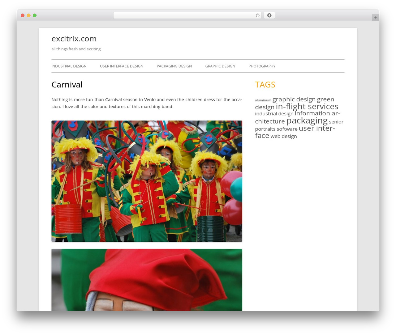 Tiny Forge best WordPress theme - excitrix.com