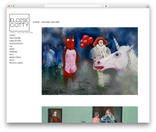 Nextgen gallery plus WordPress plugin - eloisecotty.fr