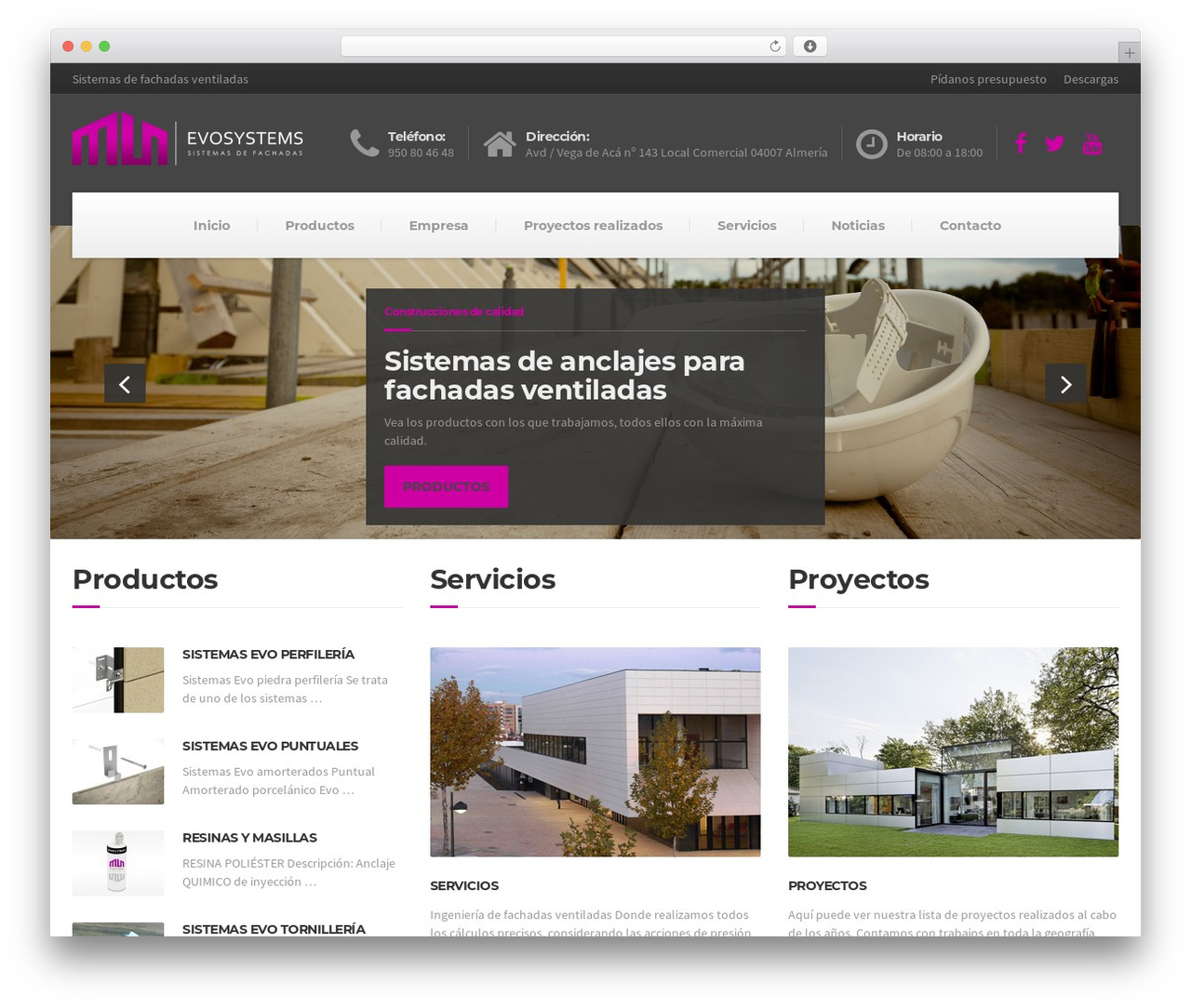 BuildPress WP Theme theme WordPress - evosystems.es