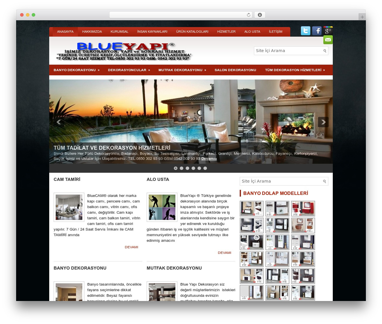 Conventy theme WordPress - evedekor.net