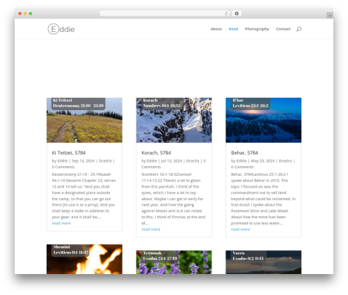 Divi theme WordPress - edwardarriola.net