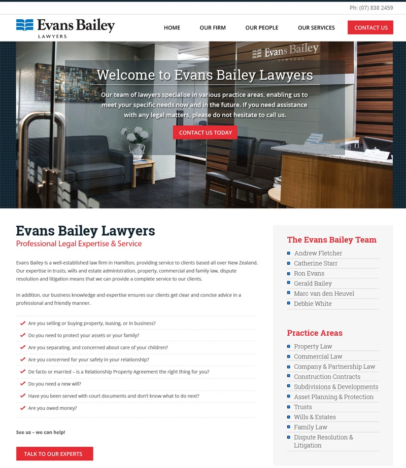 EvansBailey2015 theme WordPress by SunRoom