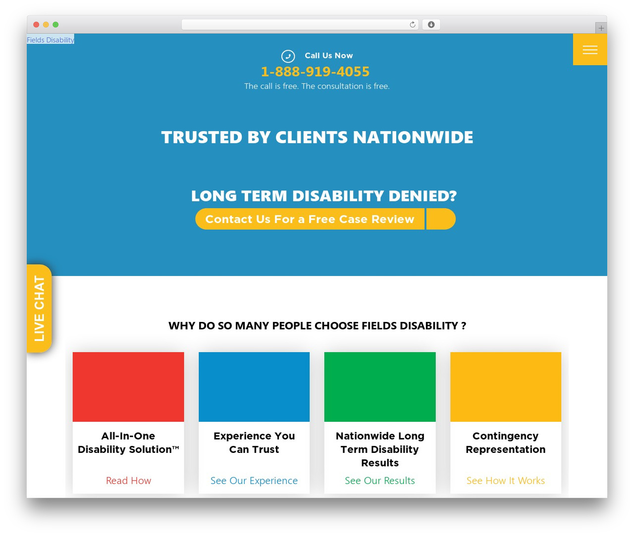 Fields Law theme WordPress - fieldsdisability.com Fields Law theme WordPress - fieldsdisability.com